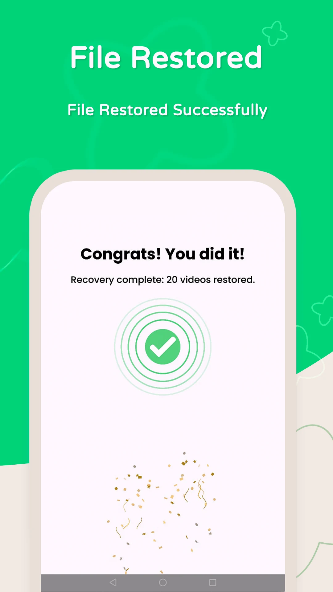 Recover Deleted Audio Files screenshot