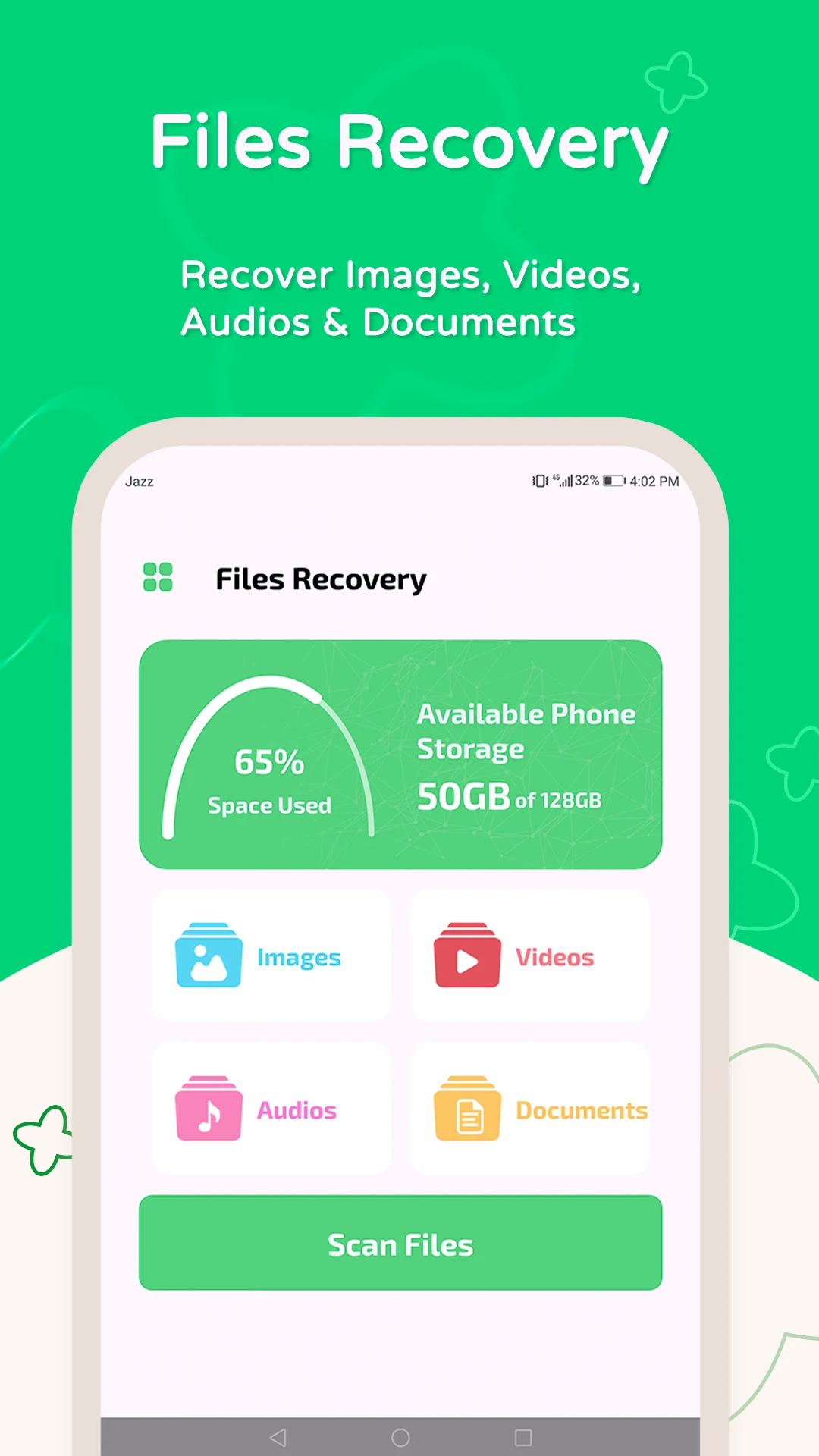 Recover Deleted Audio Files screenshot