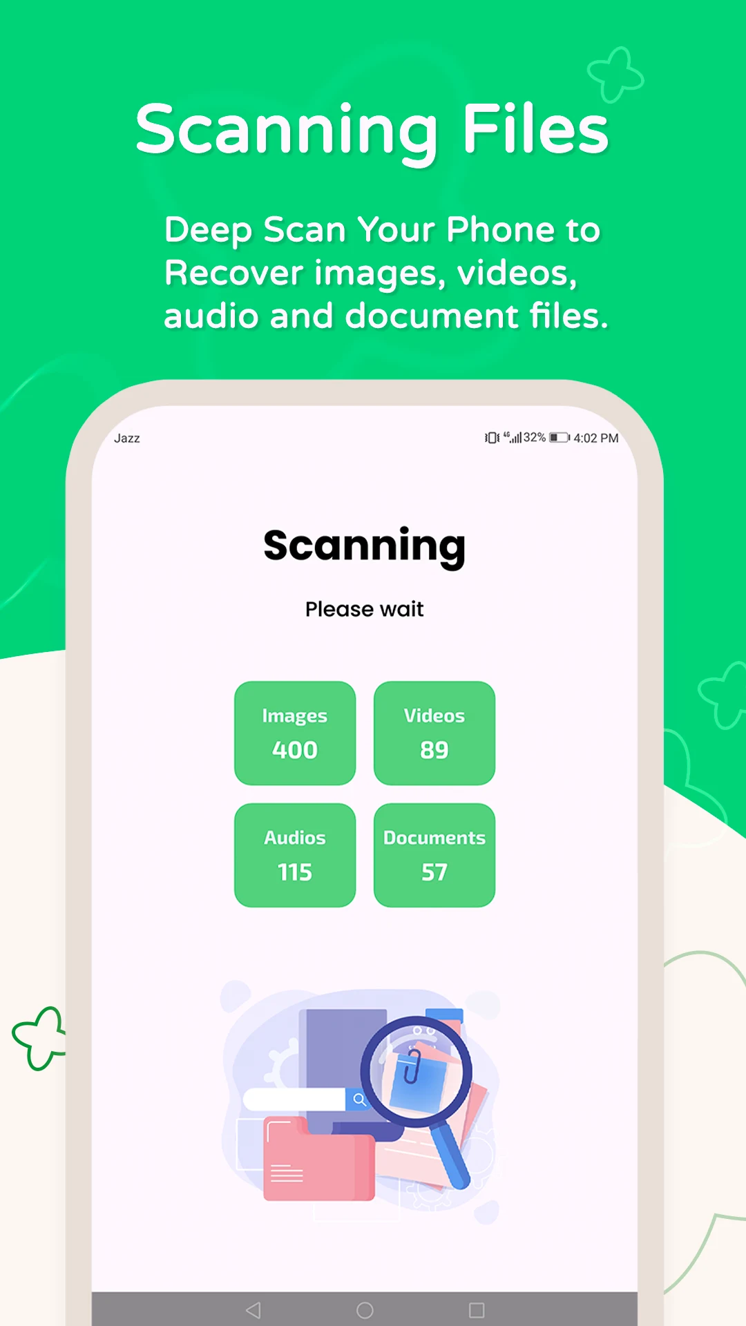 Recover Deleted Audio Files screenshot